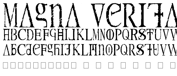 Magna Veritas font